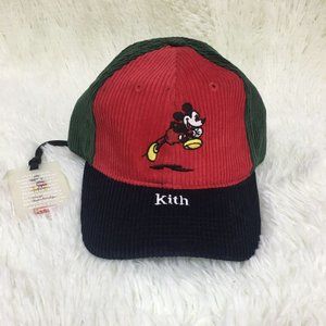 Disney Colorblocked Corduroy Mickey Cap 
